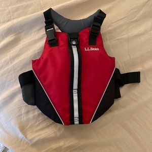 LL Bean Dog Life-vest Size Medium